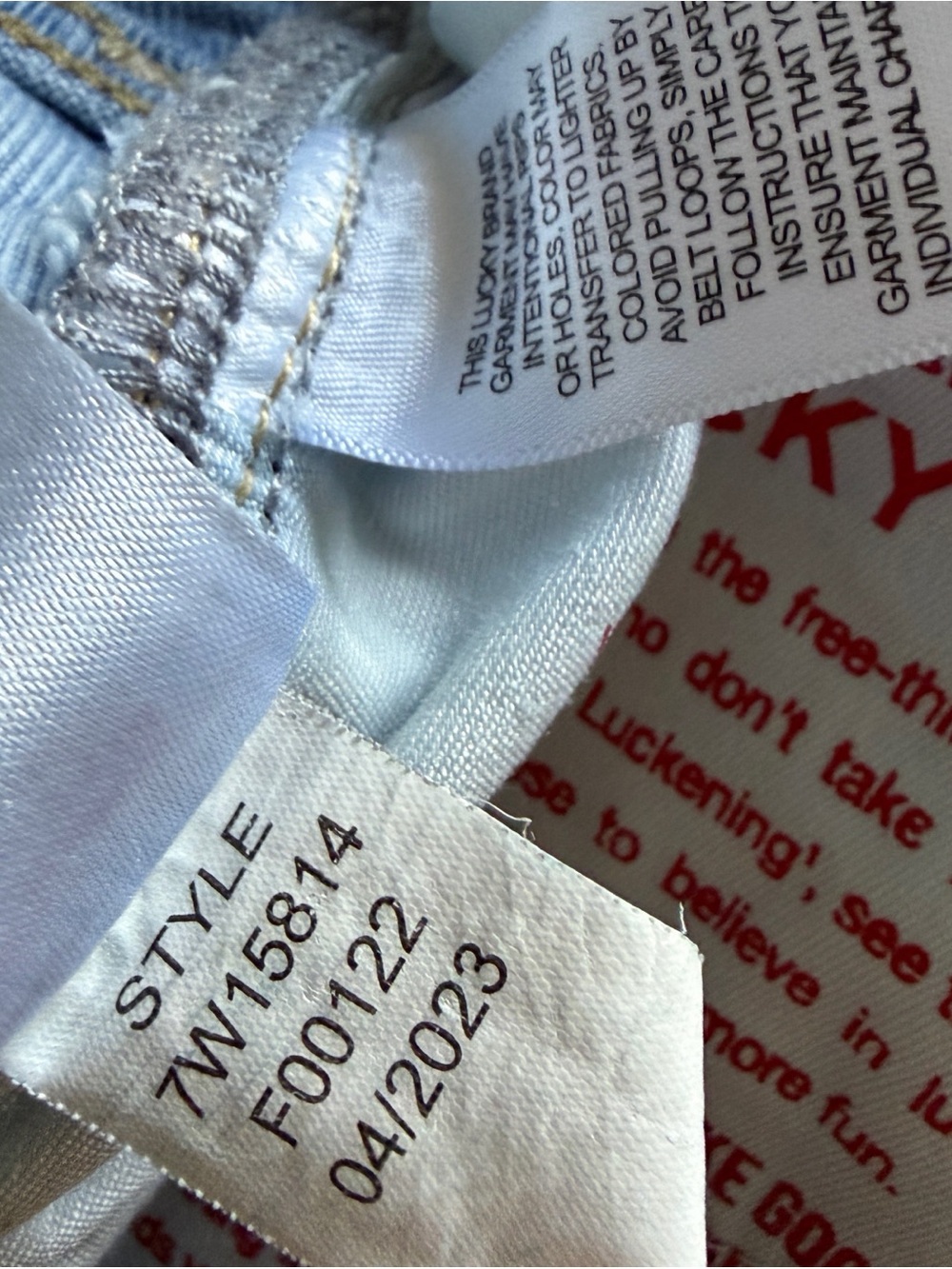 Lucky Brand wide lag palazzo jeans - Picture 4 of 6